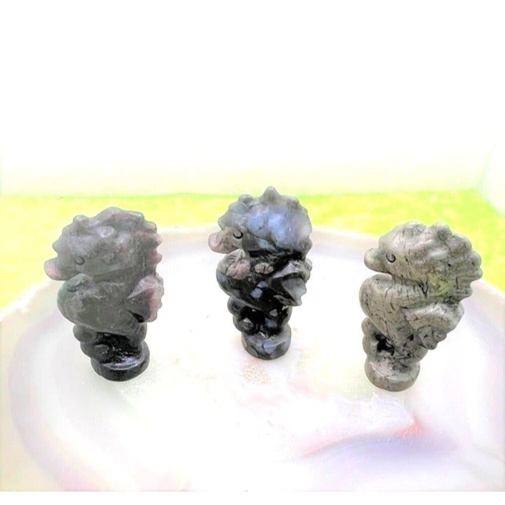 Gemstone Sea Horse Carvings - Your Choice